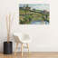 La Ferme d'Osny, 1883 - Impressionnisme abstrait contemporain - Paysage - Architecture - Estampe murale-446922965
