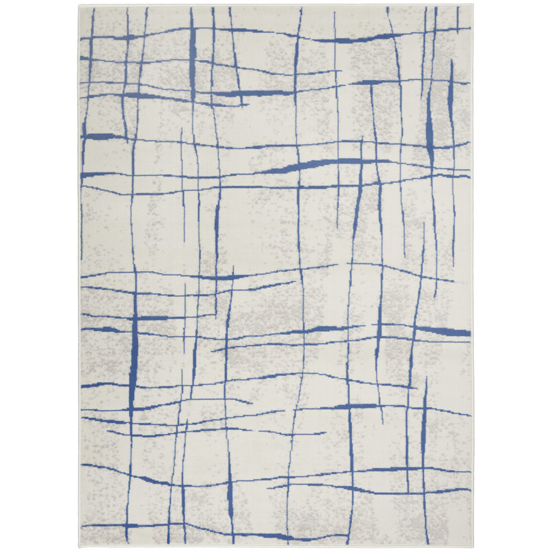 Abstract Indoor Rug, Rectangle 6' x 9'