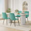 Ensemble de table de salle à manger 70,9 po Marble Texture-1587475902-1587023306-1587023303