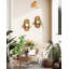 Tablettes flottantes pour mur
