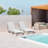 Outdoor Chaise Lounge Hdpe Reclining Chair-644212012