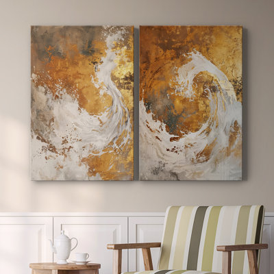 ABSTRACT Series CDXXV-Premium Gallery Wrapped Canvas -Ready to Hang