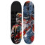 Ensemble d'art mural urbain en acrylique Skateboard par Notoriart, 2 panneaux, 8 x 32, Graffiti Dream