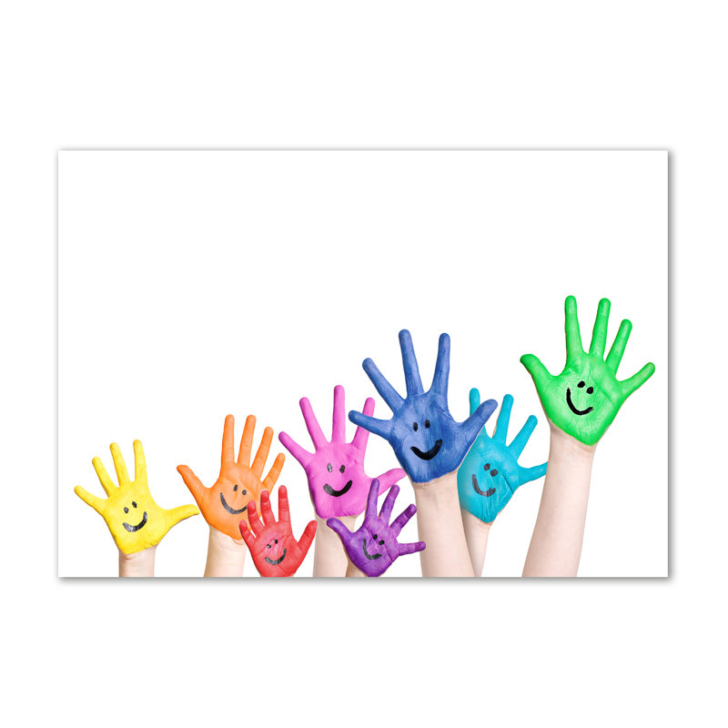 Painted Hands - Wrapped Canvas Print