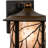 Rustic Lodge Steel Armed Sconce