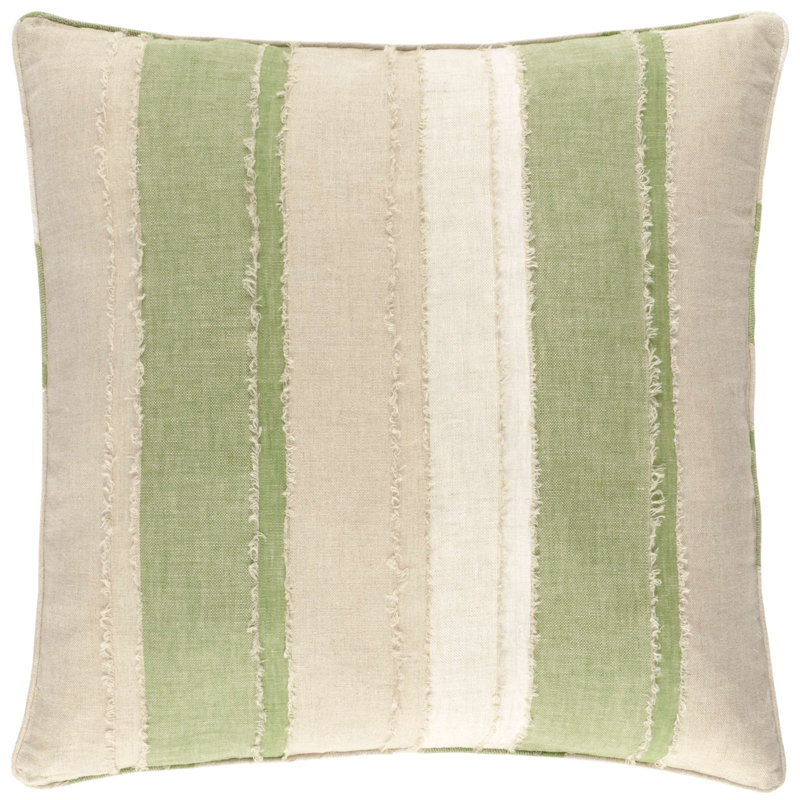 Moon Hills Linen Sham, Euro, Olive