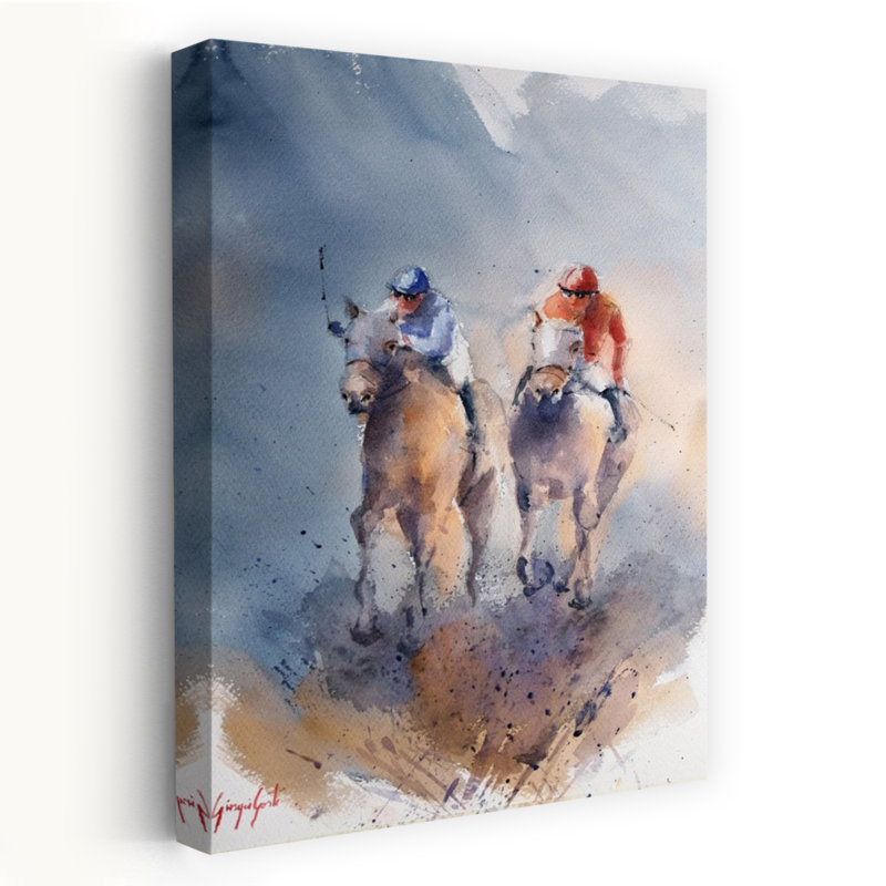 Reproduction d'art dynamique cheval dynamique, 36" H x 24" W