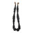 Decorative Garland Round Beads with Tassel Ends - Handcrafted Wood Decorations for Living Room and Home Decor - Mix with Statues, Sculpture, or Figurines Accents-89117174