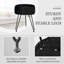 Tabouret de coiffeuse en velours-106599400