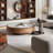 Modern simple retro coffee table