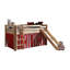 Pino Mid Sleeper Loft Bed-442242178-473971335
