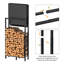 75cm W Metal Log Rack
