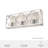 Gablecrest 3 Light Flush Mounted Bathroom Vanity Light-66692203