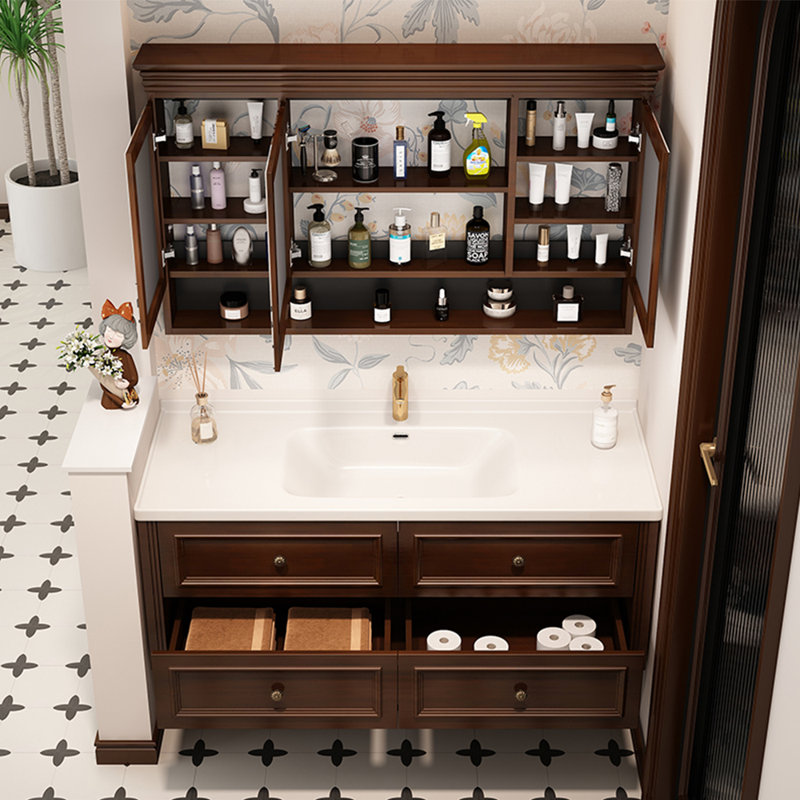 Armoire de salle de bain américaine simple