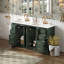 Ensemble de meuble-lavabo autoportant avec lavabo en céramique séparé-844312297