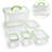 Airtight Containers With Snap-on Lids 12 Pack