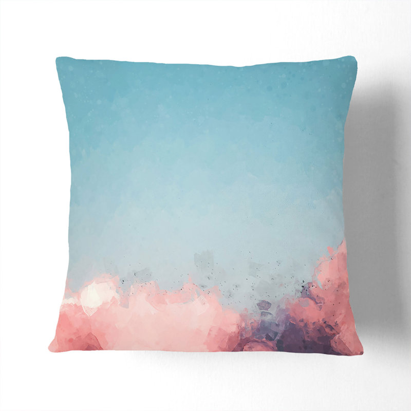 Abstract Square Cushion, 40cm H x 40cm W x 15cm D