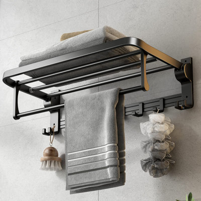 Porte-serviettes pliable 24 po