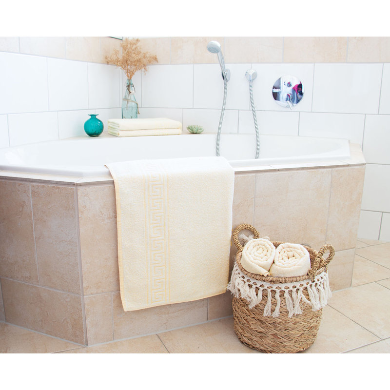 Lightweight Bath Towel, Yellow