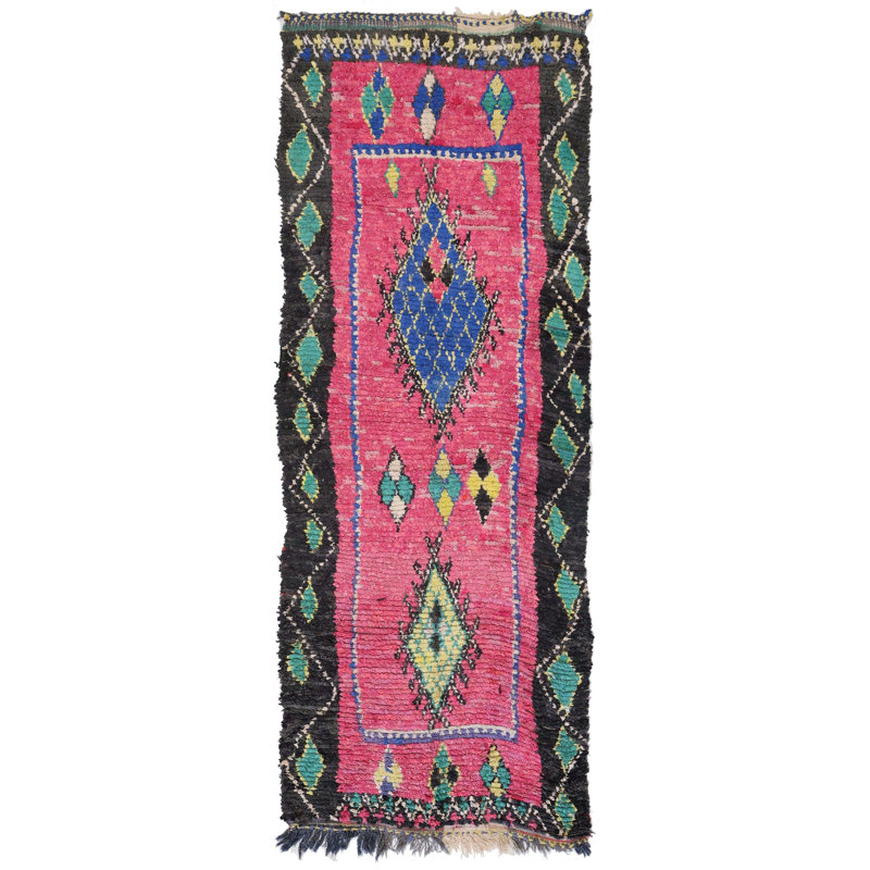 Berber One-of-a-Kind Runner 4'6" x 10'8" Area Rug