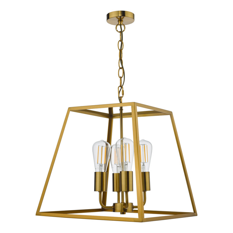 Abednego 4 - Light Pendant, Brass