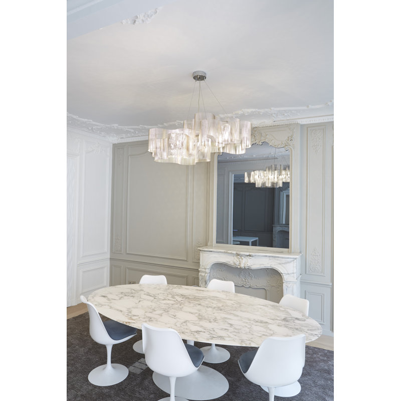 Nuage 5 - Light Chandelier, 12" H x 19" W x 31" D