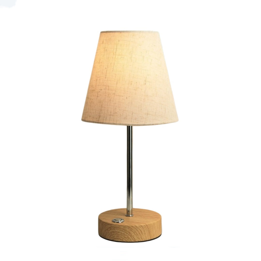 Sleek Cordless LED Table Lamp with Stepless Touch Dimming