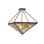 Rustic Lodge 4 - Light Semi Flush Mount