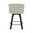 Logan Swivel Counter Stool With Upholstered Seat And Metal Frame, Set Of 4-449448661