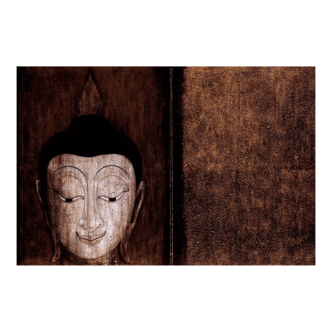 Strukturierte Tapete Happy Buddha 2,25 m x 336 cm