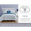 ALEX + BELLA Dino Chambray Dark Blue Microfiber Comforter Set-59229460