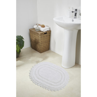 Tapis pour salle de bain réversible 100% coton Maxeys 1990 GSM