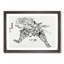 Warrior by Katsushika Hokusai - Framed Print-55612323-55612325