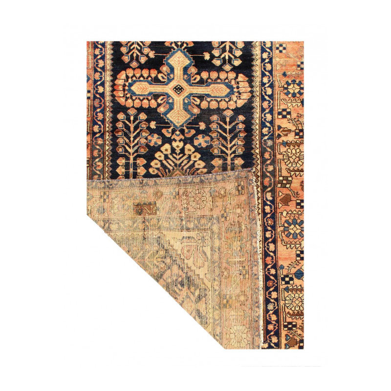 Persian Antique hand knotted Malayer 4'8'' X 10'7''