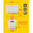 53qt Clear Plastic Storage Bin with Lids and Latch Buckle, Tote Organizing Box Stackable and Nestable, Set of 6-2003029861