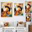 «Korbin Abstract Shapes And Line», reproduction d'art sur toile III-88539464-88539459