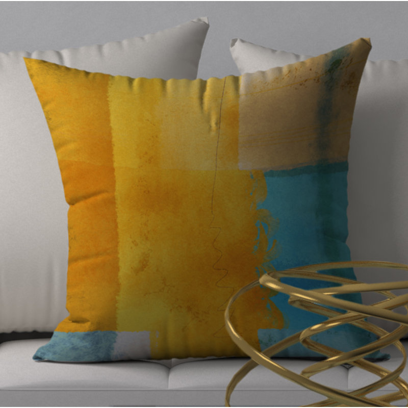 Housse de coussin décorative carrée avec épices garanti, 24 po x 24 po