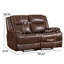 Canapé inclinable en cuir véritable 60 po-1633534084