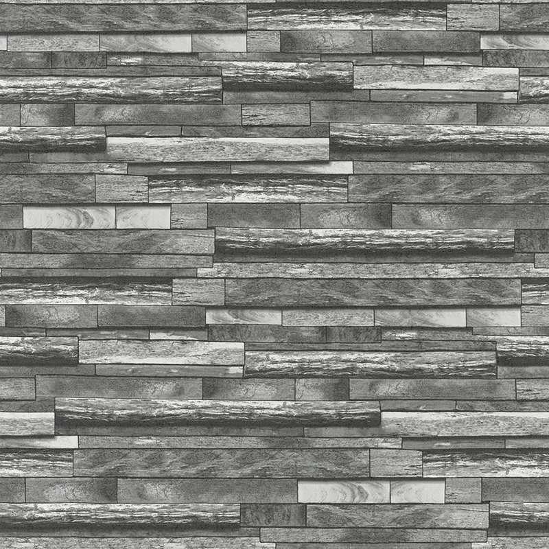 Rouleau de papier peint L 33 pi x l 20,9 po Kliebert Slate, gris