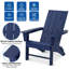 Chaise Adirondack pliante en PEHD Buvana-1801282360