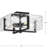 Alwick Glass Flush Mount