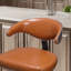 Tabouret de bar pivotant réglable en hauteur-2030654909