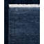 Tapis noir en laine noué à la main Clough 3 pi 2 po x 5 pi 1 po Clough