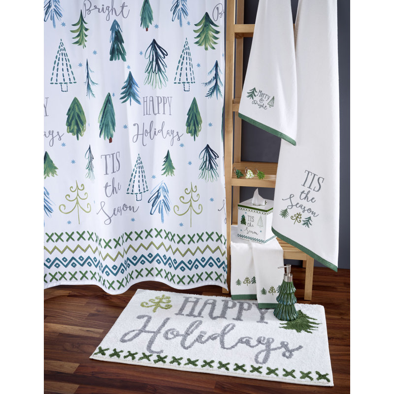 Housse pour papier hygiénique Christmas Trees