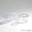 Double Take Vase-Clear Seeded-Tall-1522492452