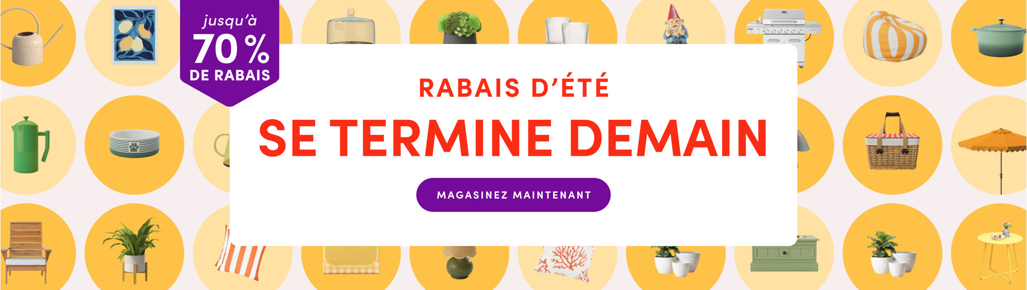 Rabais d'été jusqu'à 70 % de rabais, magasinez maintenant.