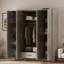 Armoire 4 portes avec 1 tiroir