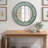 Cobberas Manufactured Wood, Glass Round Wall Mirror-1207421723