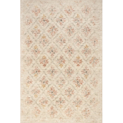 Padma Lakshmi Elizabeth Hand-Tufted Vintage Medallion Wool-Blend Rug
