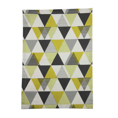 Mott Linen Geometric Rectangle Napkin